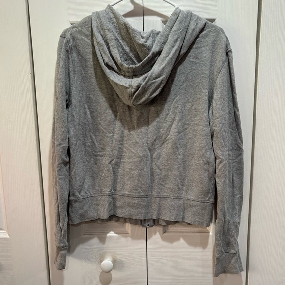 ZENANA OUTFITTERS Women’s Gray Zip Up Hooded Hoodie Sweatshirt Jacket - size M - Picture 2 of 3